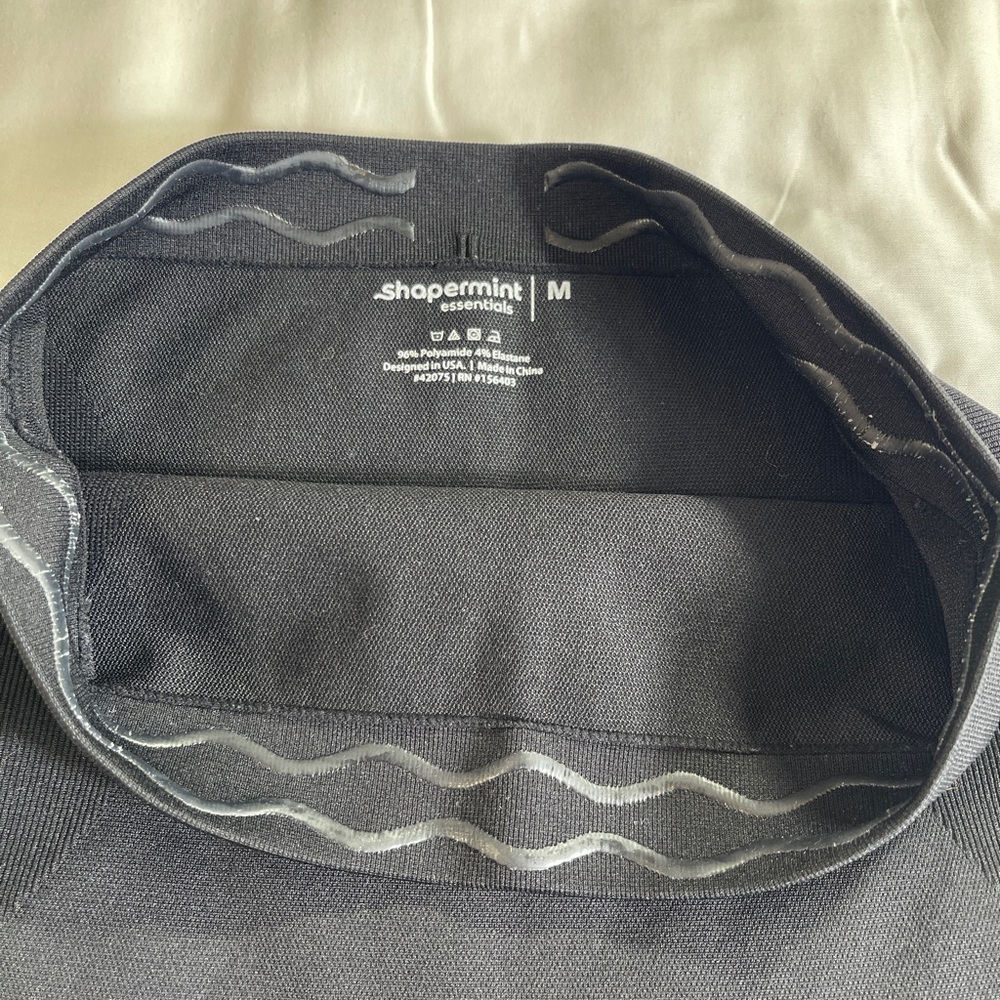 Shapermint Essentials Jet Black High Waisted Shap… - image 5